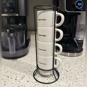 Stacked Espresso cups